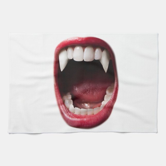 Vampire Kitchen Towel (Horizontal)