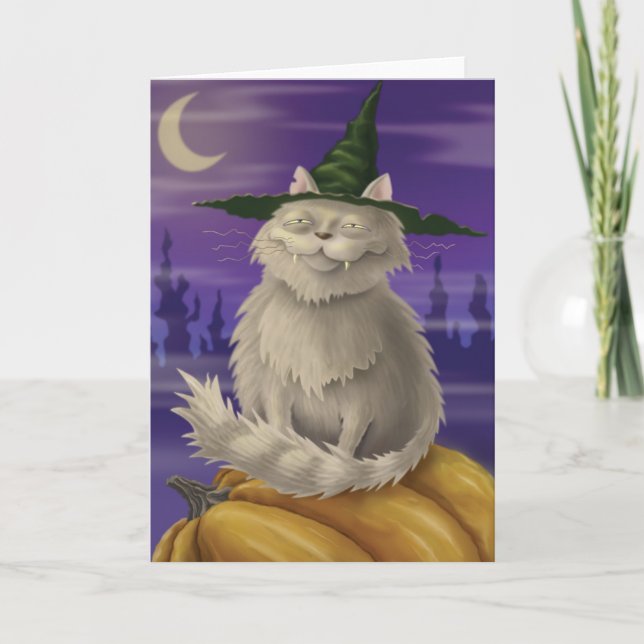 Vampire Kitty Card (Front)