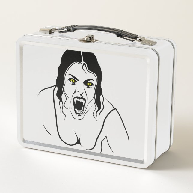 vampire lady lunch box (Front)