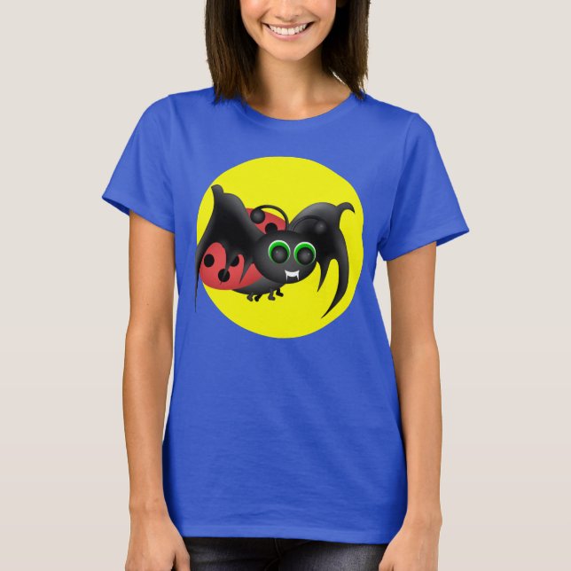 Vampire Ladybug Bat T-Shirt (Front)