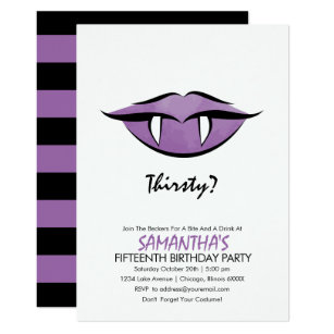 Vampire Party Invitations 10