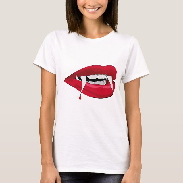 Vampire Lips T-Shirt (Front)