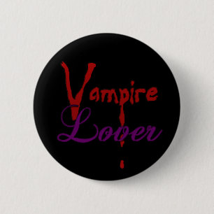 Vampire Lover 2 Inch Round Button