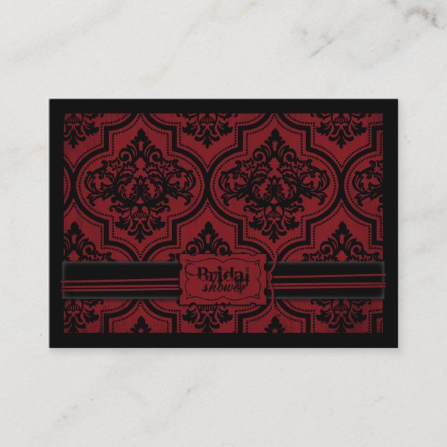 Vampire Mariée BRS Rappel Carte pour notes (Devant)