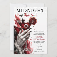 Vampire Martini Halloween Cocktail Party 