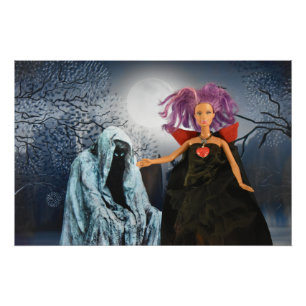 Vampire meetind friends poster