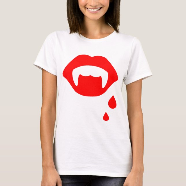 Vampire Mouth T-Shirt (Front)