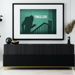 Vampire Nosferatu Green Horror Thriller Poster