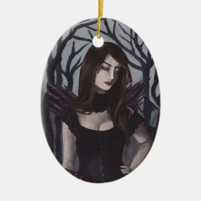 Vampire Ornament Gothic Art Ornament (Front)