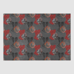 Vampire Pattern Tissue Paper