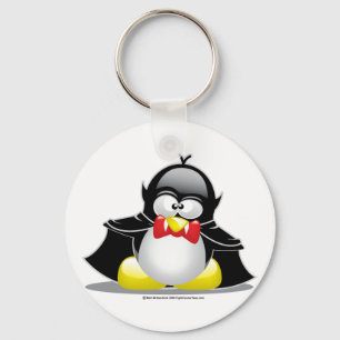 Vampire Penguin Keychain