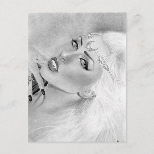 Vampire Queen Postcard (Front)