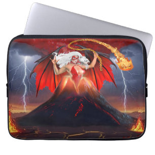 Vampire Rebel Girl:  Volcano Escape Laptop Sleeve
