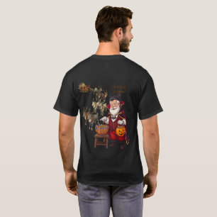Vampire Santa Trick or Treat Halloween T-Shirt