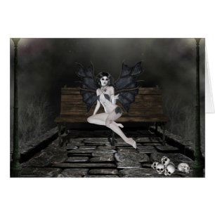 Vampire She is Waiting for You Fantasy Card