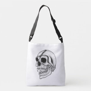 Vampire Skull Crossbody Bag