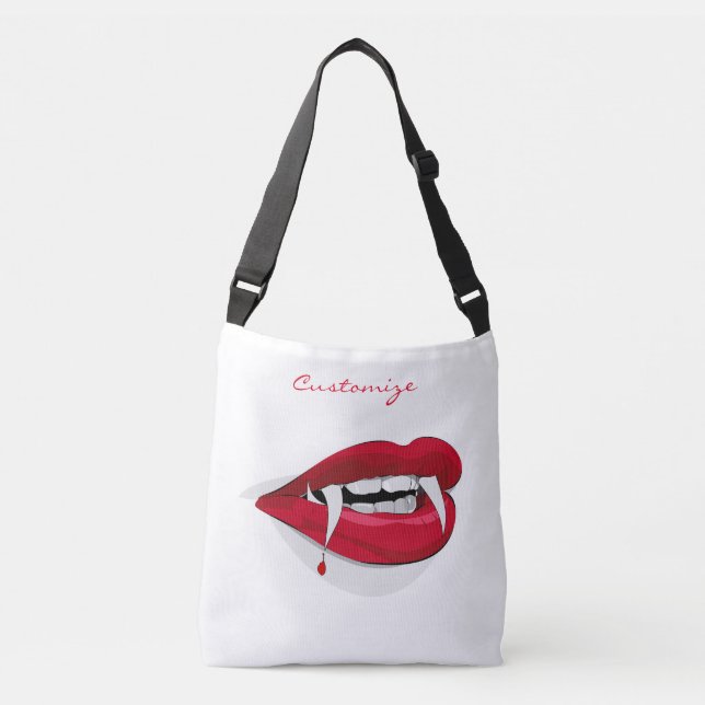 Vampire Smile Thunder_Cove Crossbody Bag (Front)