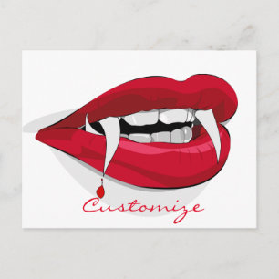 Vampire Smile Thunder_Cove Postcard