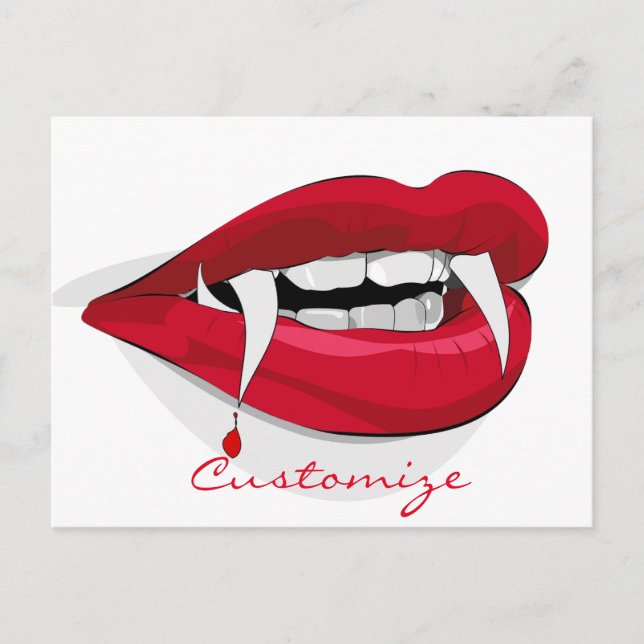 Vampire Smile Thunder_Cove Postcard (Front)