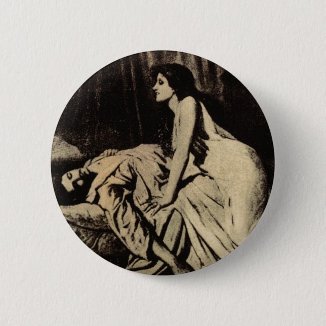 Vampire Stalker 2 Inch Round Button (Front)