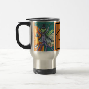 VAMPIRE TRANSYLVANIA MANTIS, COMMUTER TRAVEL MUG