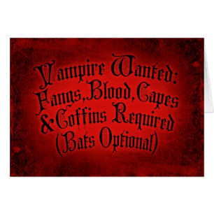 Vampire Wanted