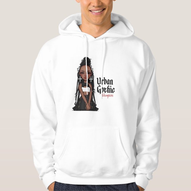 Vampires gothiques urbains Sweat - shirt à capuche (Devant)
