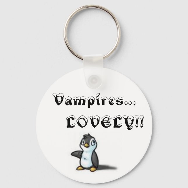 Vampires lovely - Customized Keychain (Front)