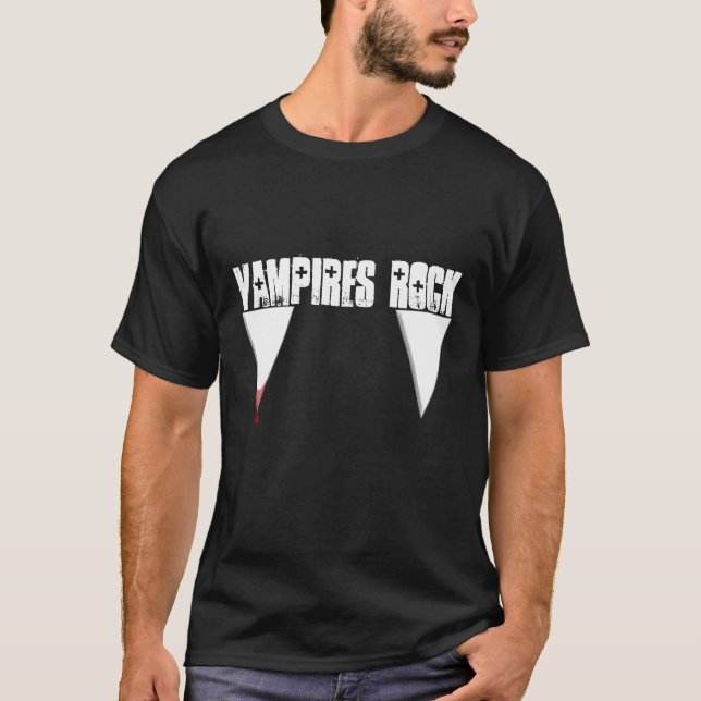 Vampires Rock T-Shirt (Front)
