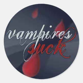 "Vampires Suck" sticker sheet