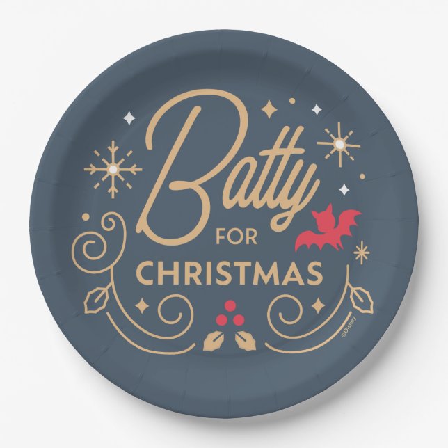 Vampirina | Batty for Christmas Paper Plate (Front)
