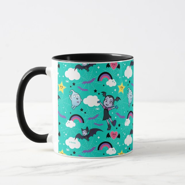 Vampirina & Demi | Friends are Magical Pattern Mug (Left)