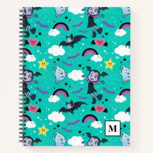Vampirina & Demi Friends are Magical Pattern Notebook
