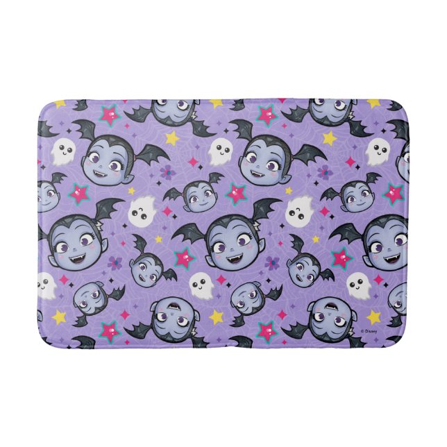 Vampirina | Super Sweet Purple Pattern Bath Mat (Front)
