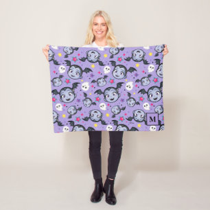 Vampirina Super Sweet Purple Pattern Fleece Blanket