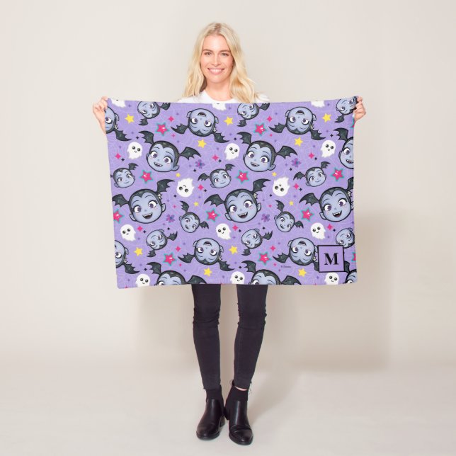 Vampirina | Super Sweet Purple Pattern Fleece Blanket (In Situ)