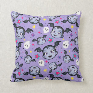 Vampirina   Super Sweet Purple Pattern Throw Pillow