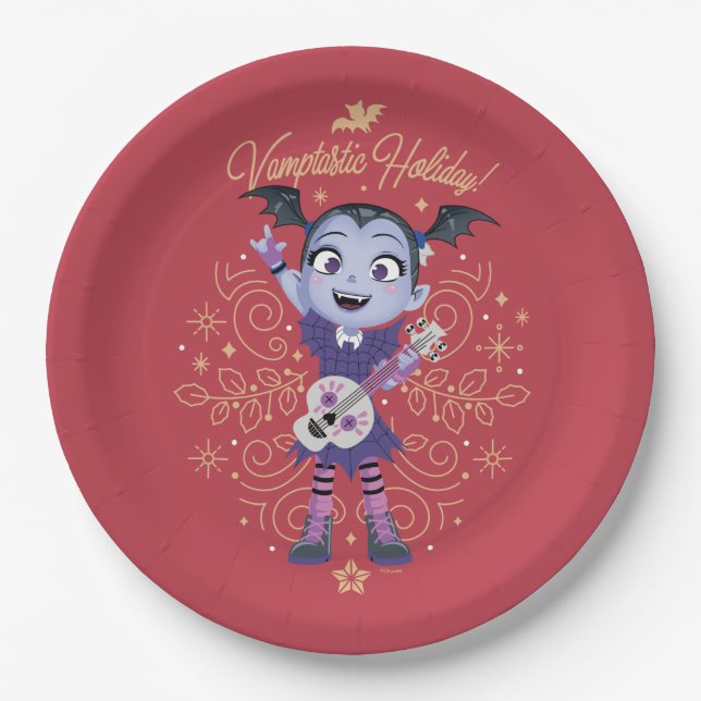 Vampirina | Vamptastic Holiday! Paper Plate (Front)