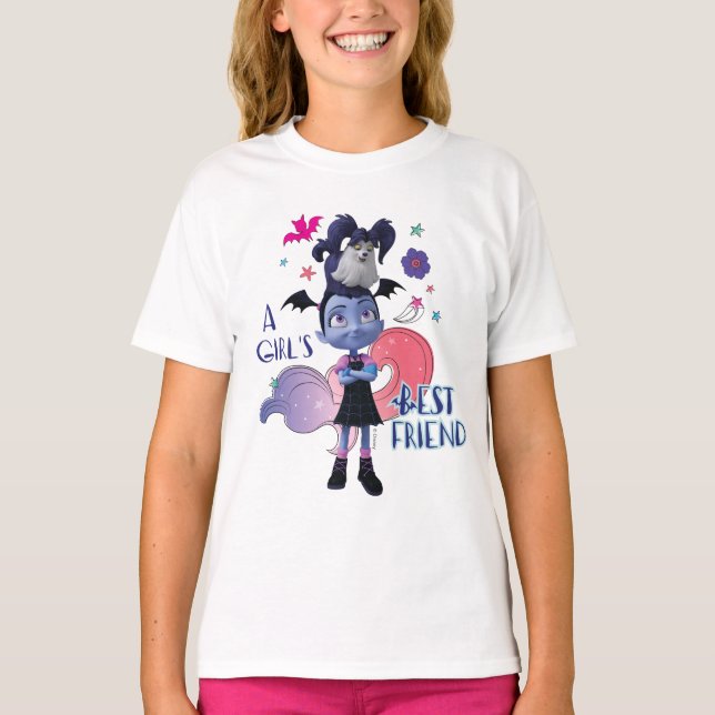 Vampirina & Wolfie | A Girl's Best Friend T-Shirt (Front)
