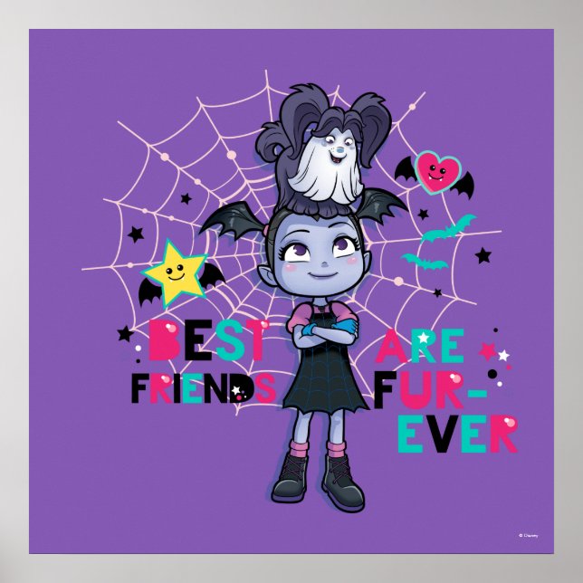 Vampirina & Wolfie | Best Friends are Fur-Ever Poster