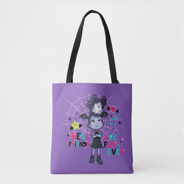 Vampirina & Wolfie | Best Friends are Fur-Ever Tote Bag (Front)