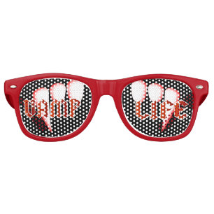 Vamplife Vampire Fangs Retro Sunglasses