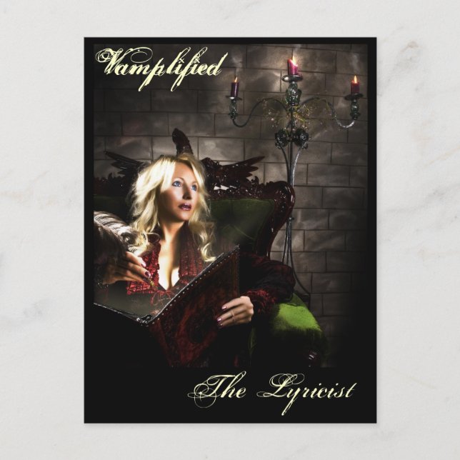 Vamplified, The Lyricist Postcard (Front)