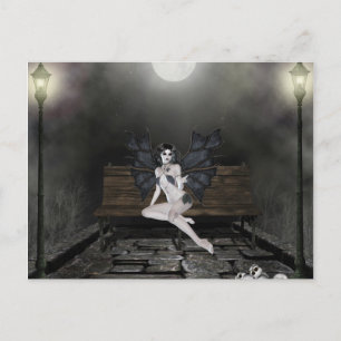 Vampress Waiting in the Mist - Postcards