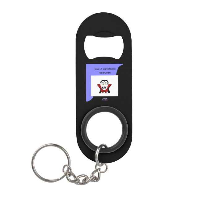 Vamptastic Halloween Keychain Bottle Opener (Front)