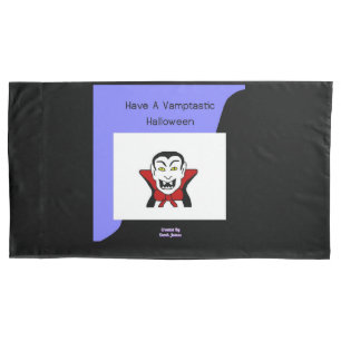 Vamptastic Halloween King Size Pillowcase