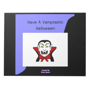 Vamptastic Halloween Notepad (27.9 cm x 21.6 cm)