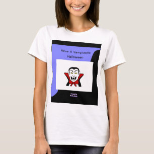 Vamptastic Halloween Women's White Basic T Shirt