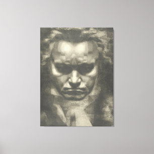 Van Beethoven portrait Canvas Print