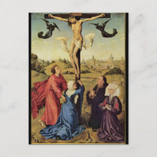 van der Weyden Jesus on the Cross Postcard